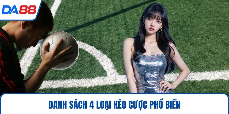 Danh sách 4 loại kèo cược phổ biến