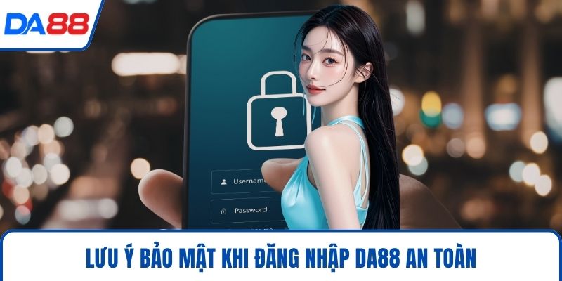 Lưu ý bảo mật khi đăng nhập DA88 an toàn