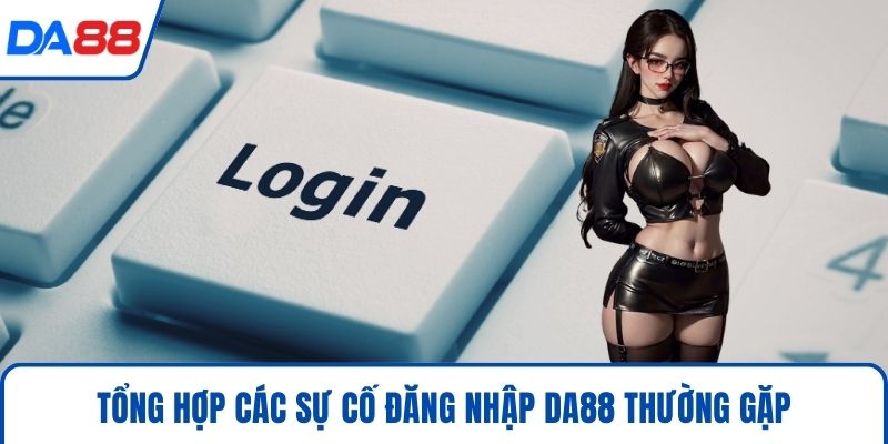 Tổng hợp các sự cố đăng nhập DA88 thường gặp